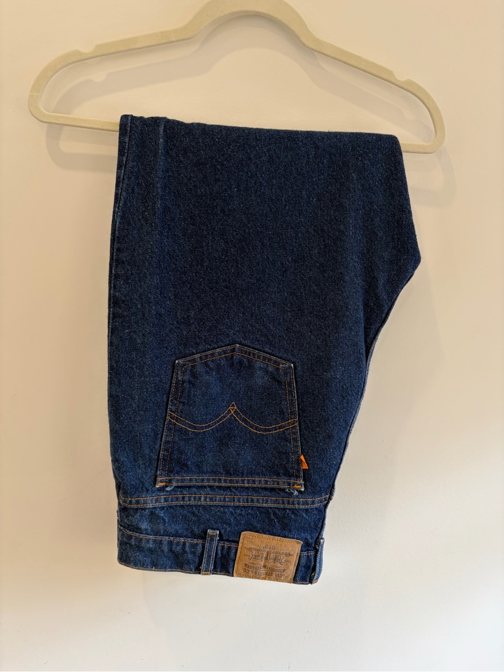 Vintage Orange Tab Levi's Men's Indigo Relaxed Jeans